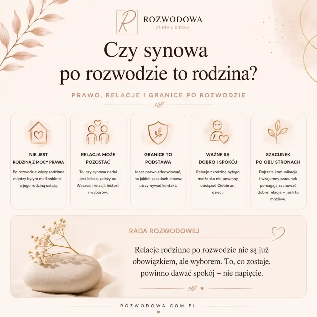 Czy synowa po rozwodzie to nadal rodzina i jakie relacje pozostają po zakończeniu małżeństwa?