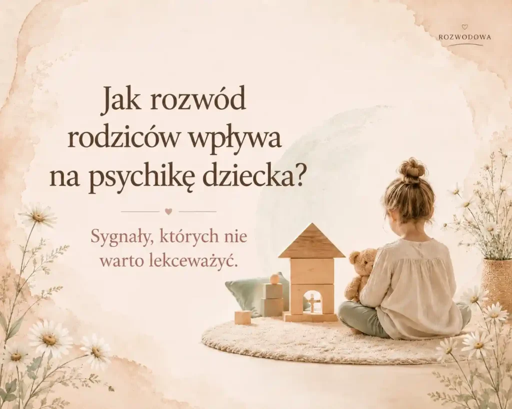 Jak rozwód rodziców wpływa na psychikę dziecka