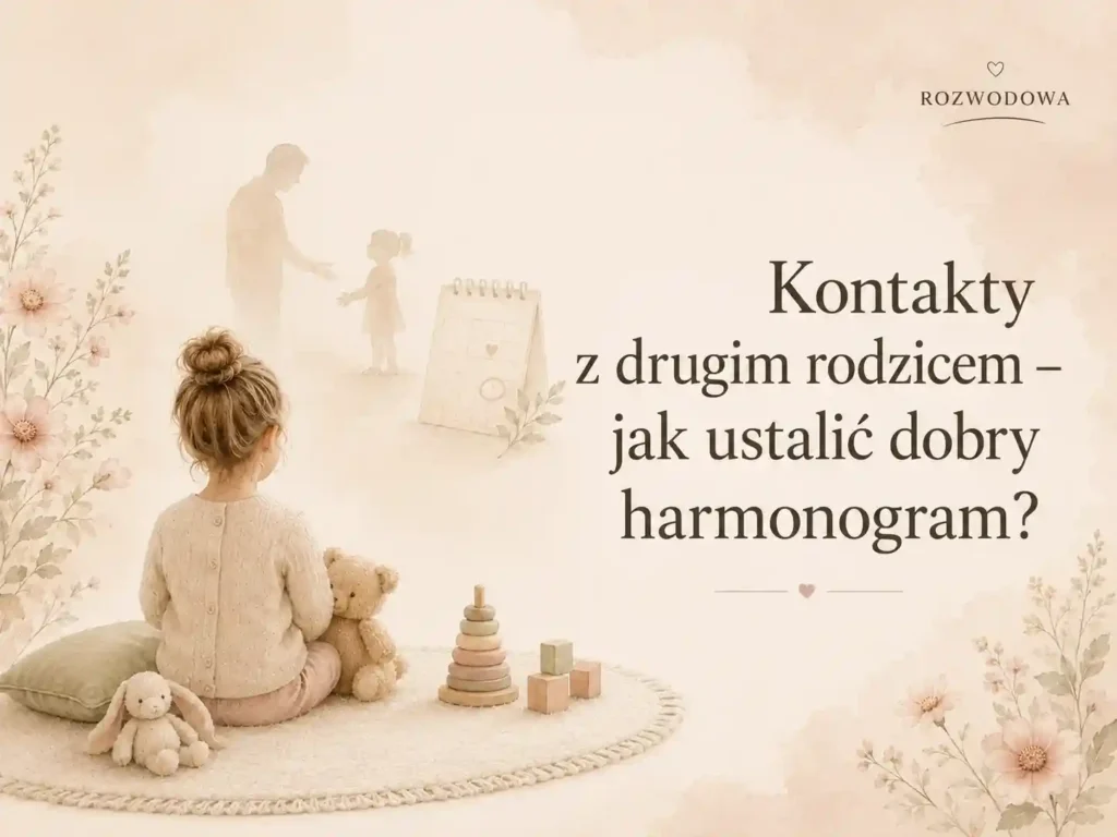 Kontakty z drugim rodzicem po rozwodzie – jak ustalić dobry harmonogram kontaktów z dzieckiem