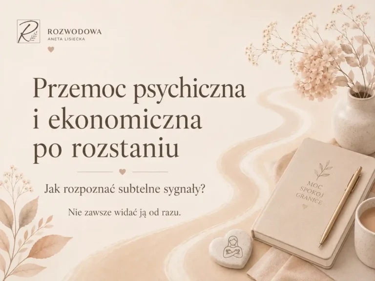 Przemoc psychiczna i ekonomiczna po rozstaniu – jak rozpoznać subtelne sygnały kontroli, presji i manipulacji.